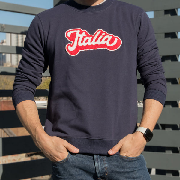 Italia Sweatshirt (Navy Blue)